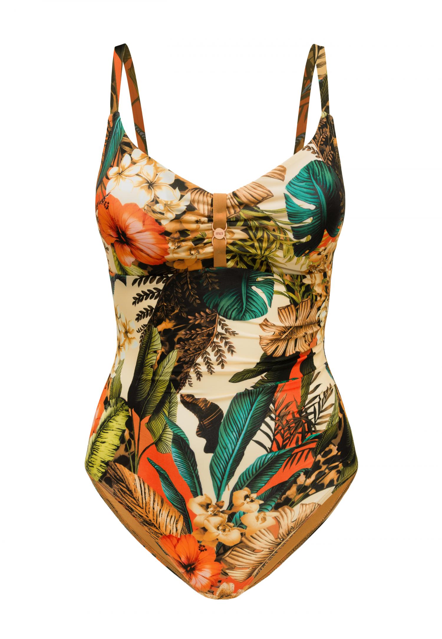 Сплошной купальник  с корректорами L2606-P-651 Marc & André