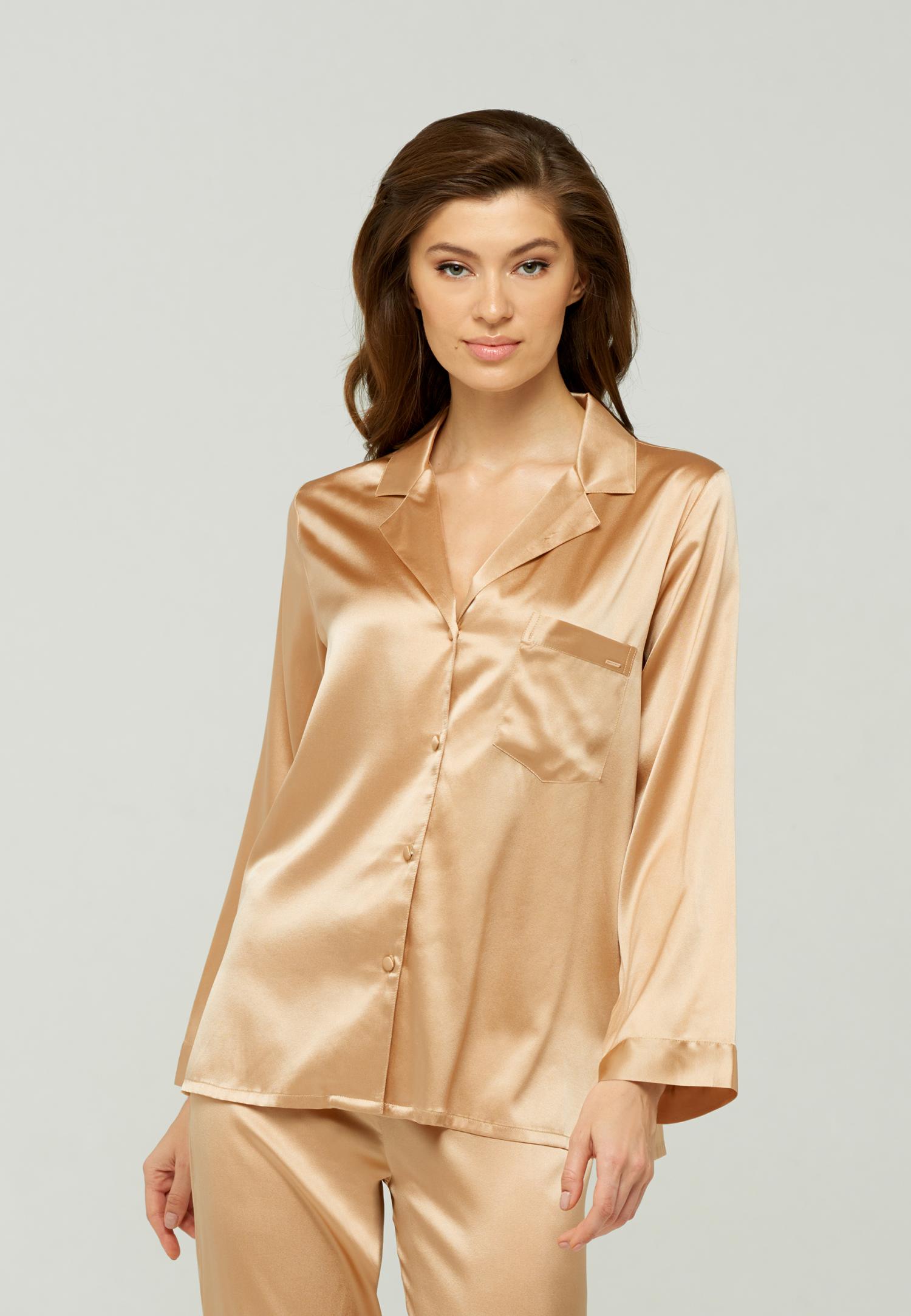 Блуза шелковая S22-00SS107 Marc & André