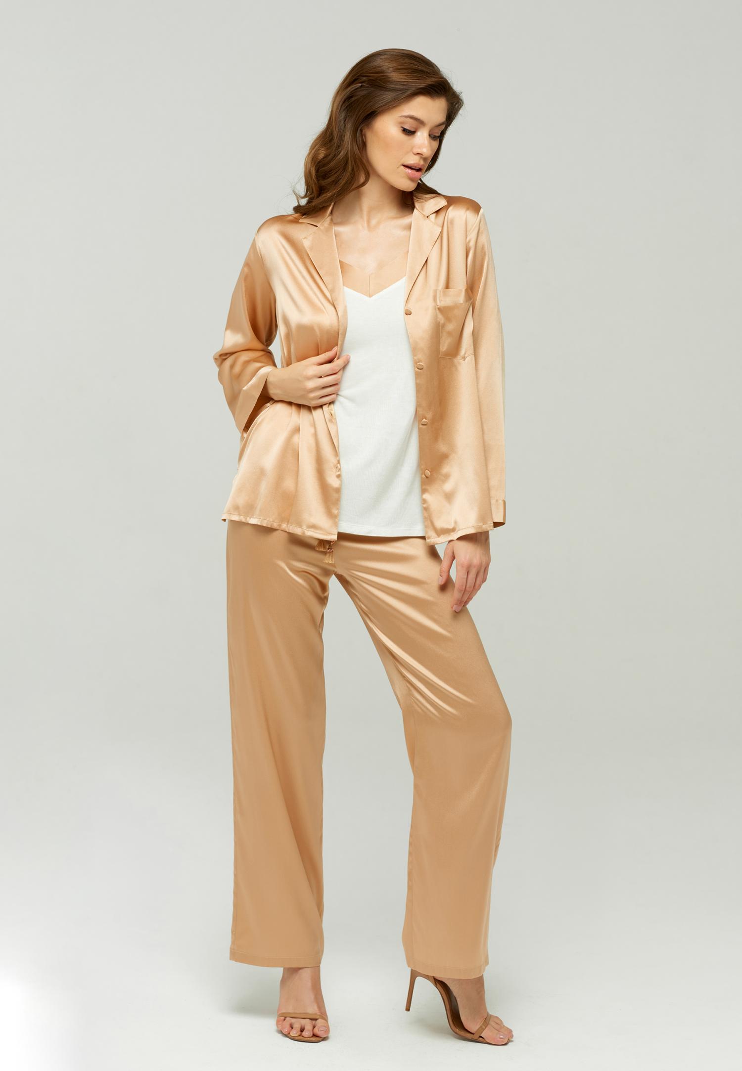 Блуза шелковая S22-00SS107 Marc & André