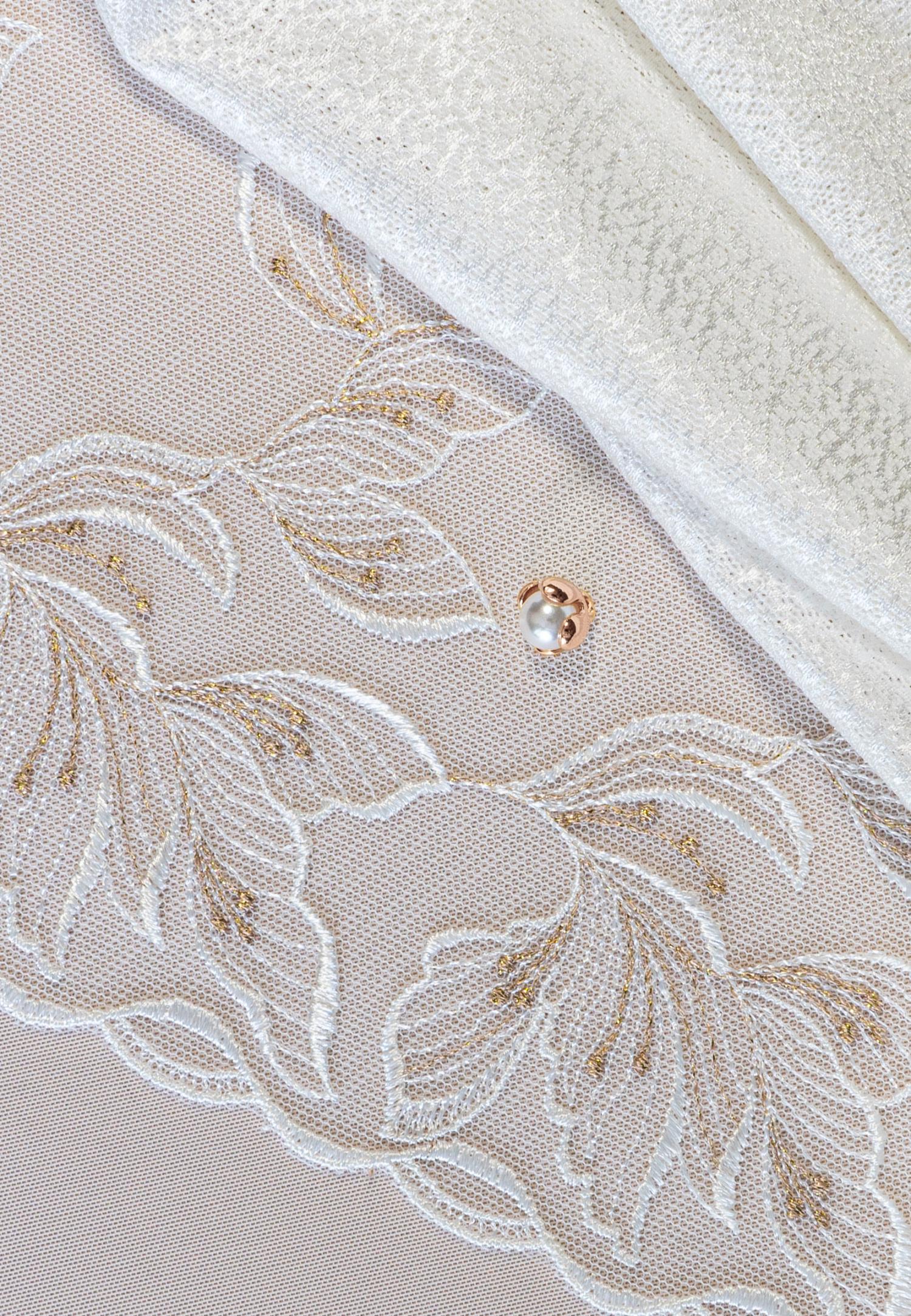 Трусы бразилиана из вышивки и сетки S24-0693-O2-BZO-LZ Marc & André