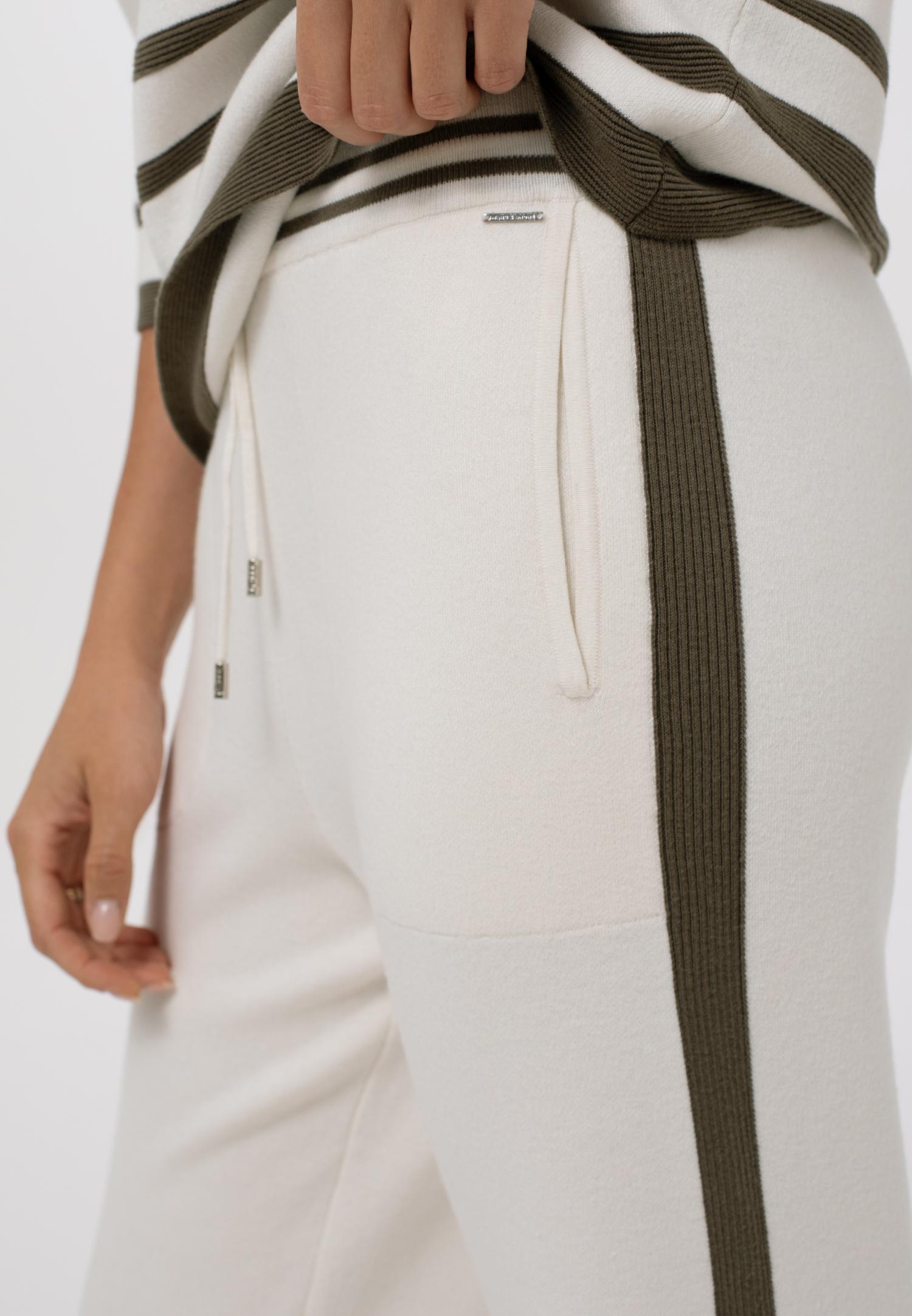 Брюки из хлопка и кашемира S25-00CC0810 Marc & André