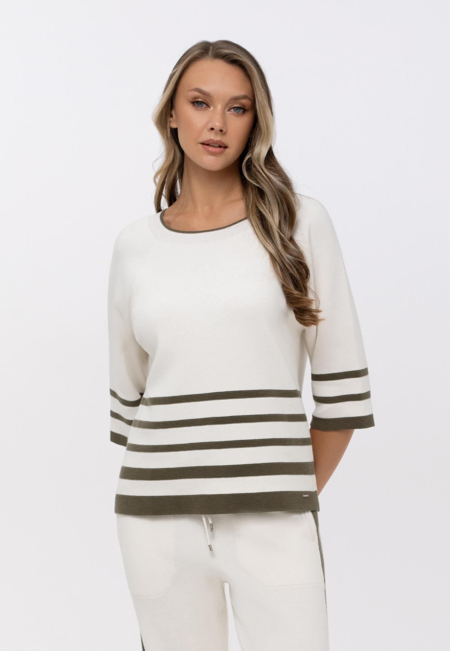 Летний джемпер из хлопка и кашемира S25-00CC0819 Marc & André