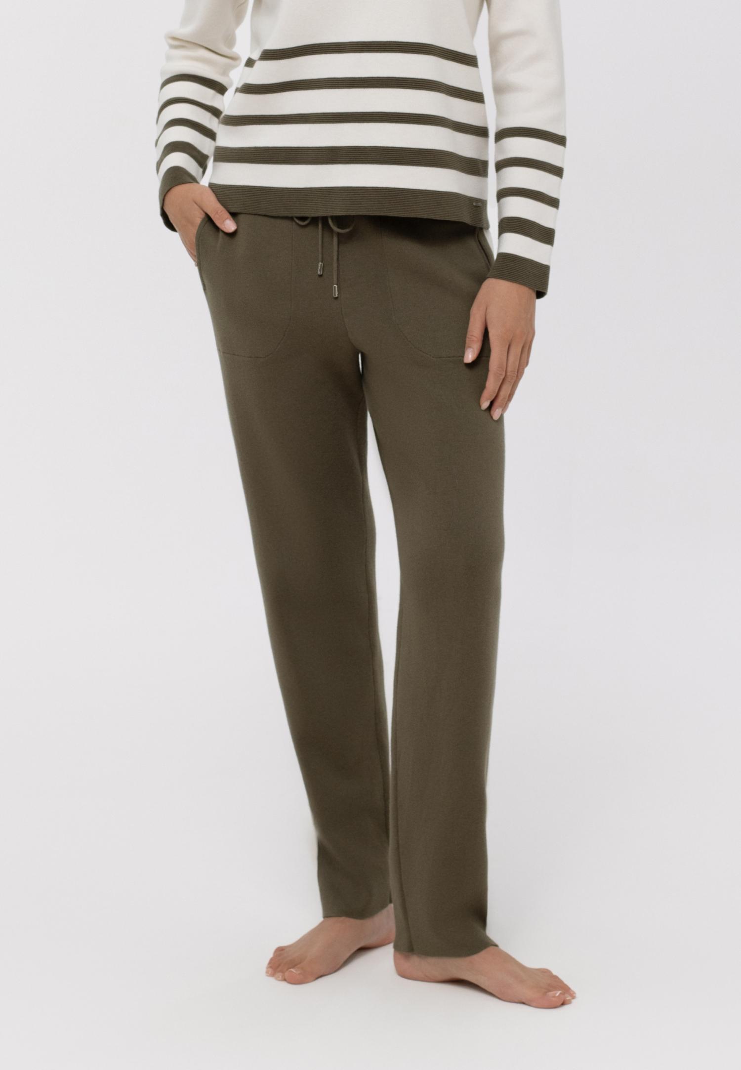 Брюки из хлопка и кашемира S25-00CC1010 Marc & André