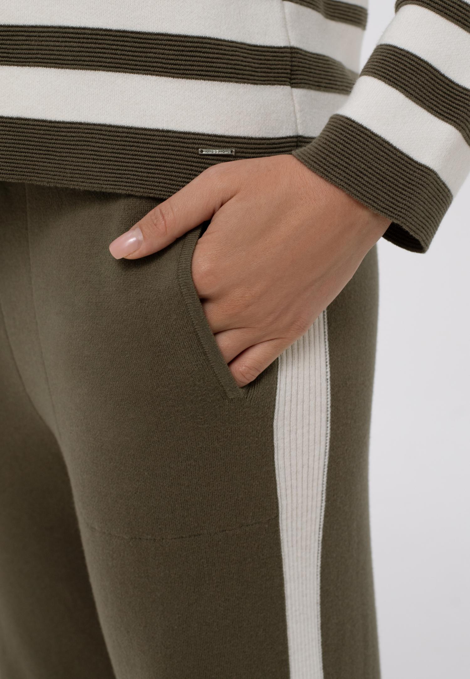 Брюки из хлопка и кашемира S25-00CC1010 Marc & André