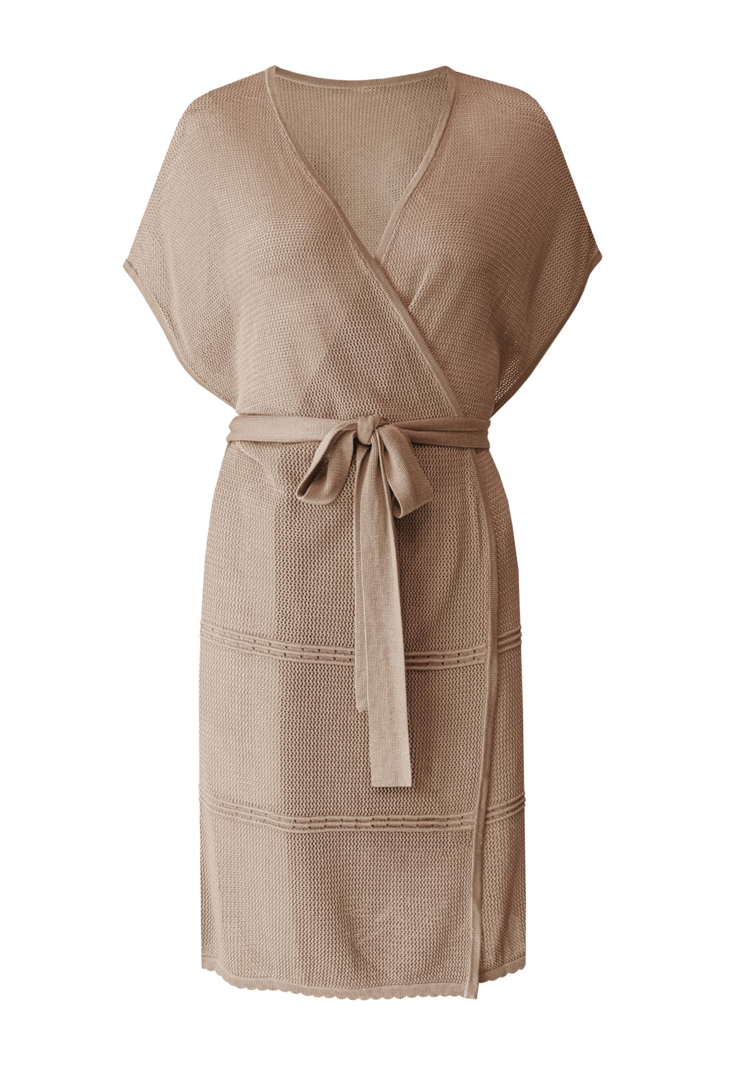 Летний кардиган на поясе S25-00LS0422 Marc & André