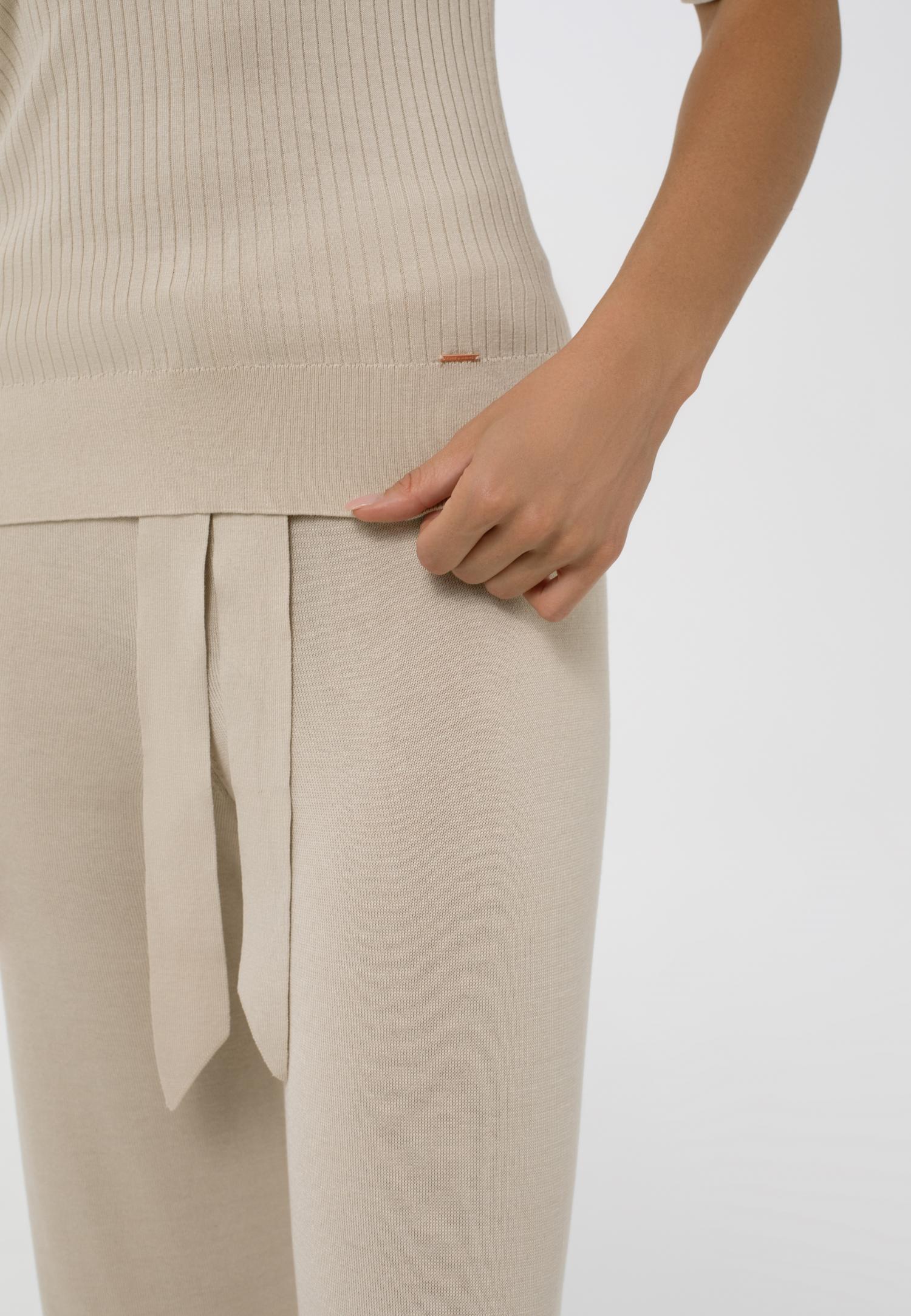 Брюки из шелка и вискозы S25-00SV0110 Marc & André