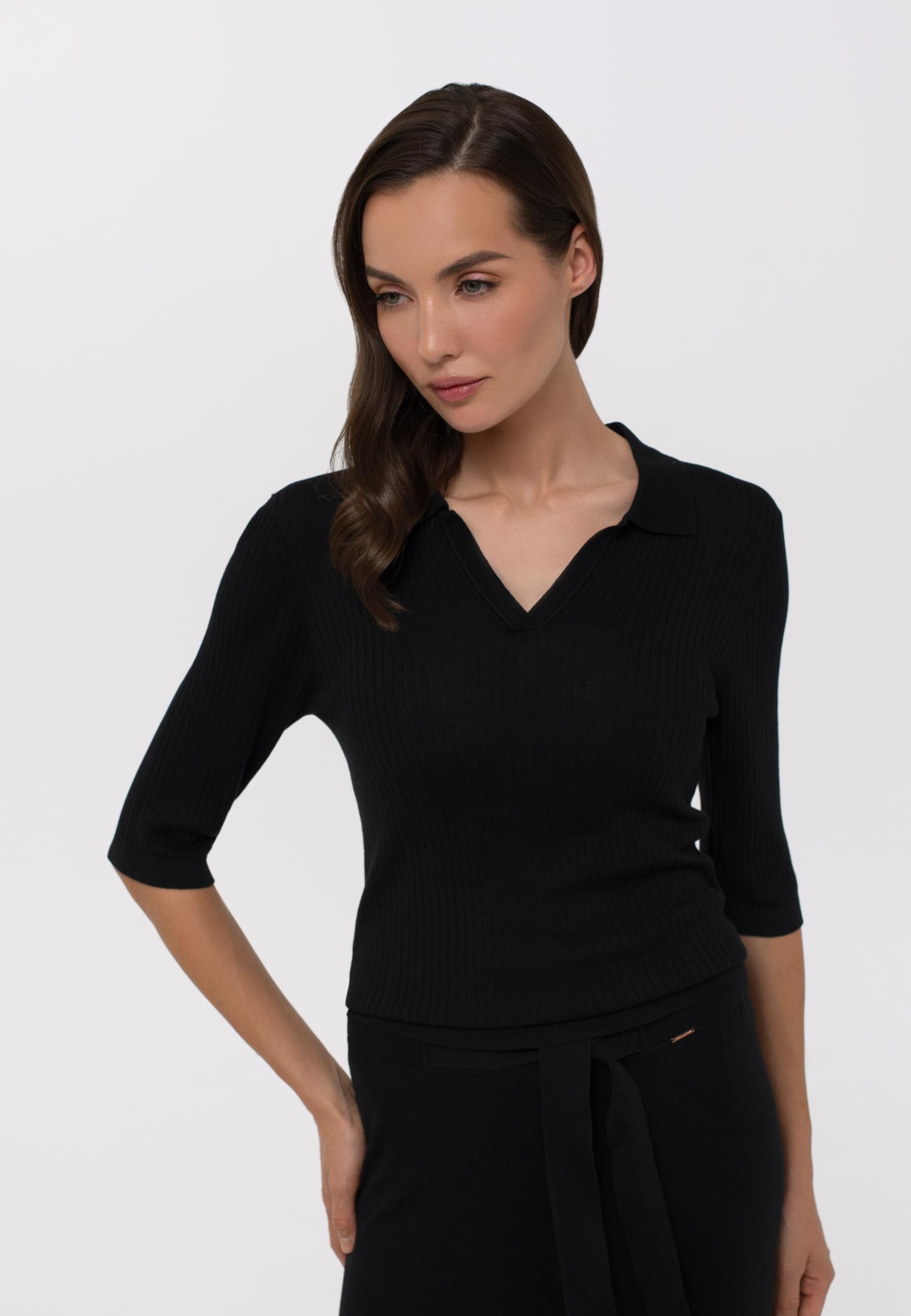 Джемпер из шелка и вискозы S25-00SV0308 Marc & André