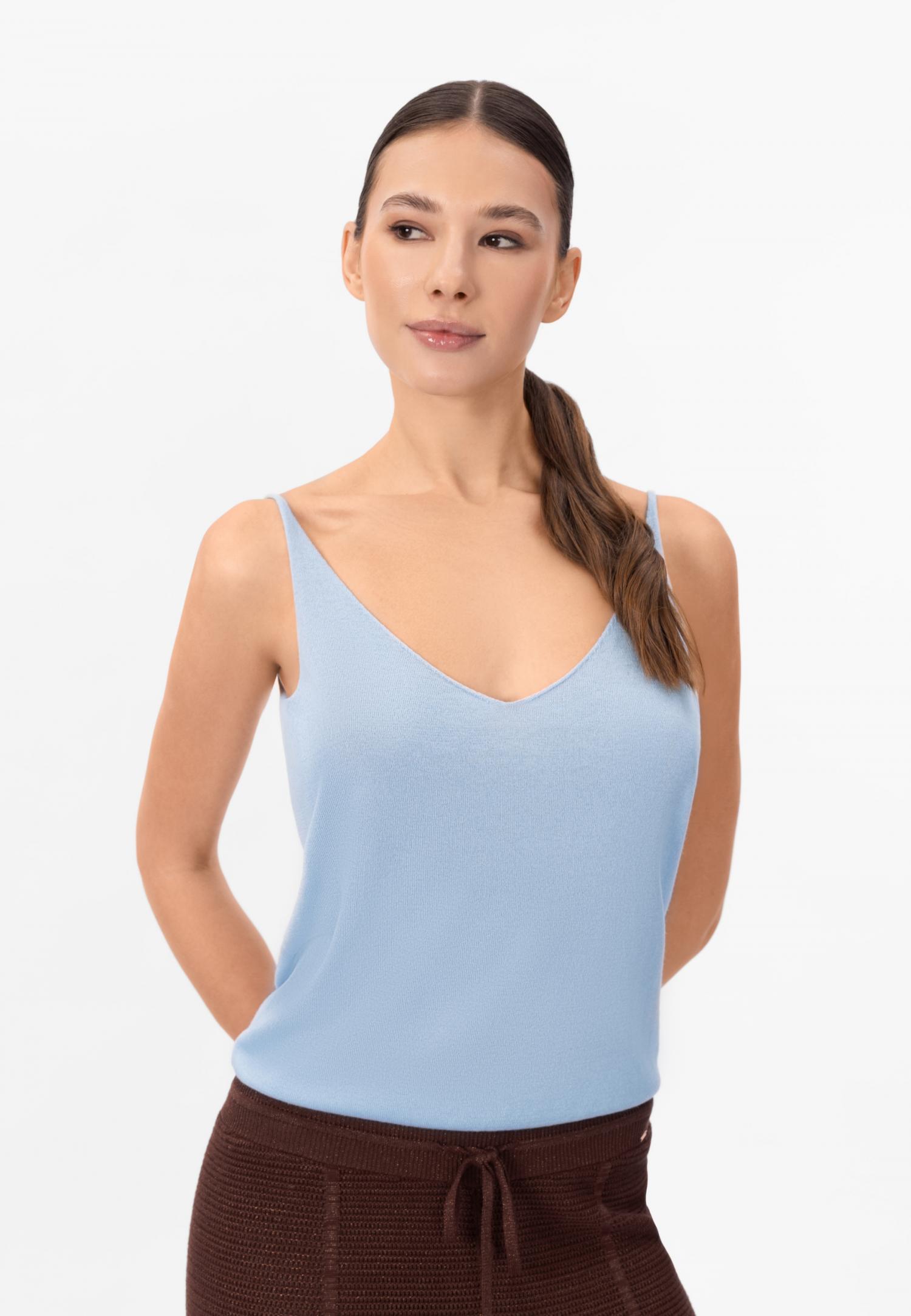 Топ из шелка и кашемира S26-00CS0715 Marc & André