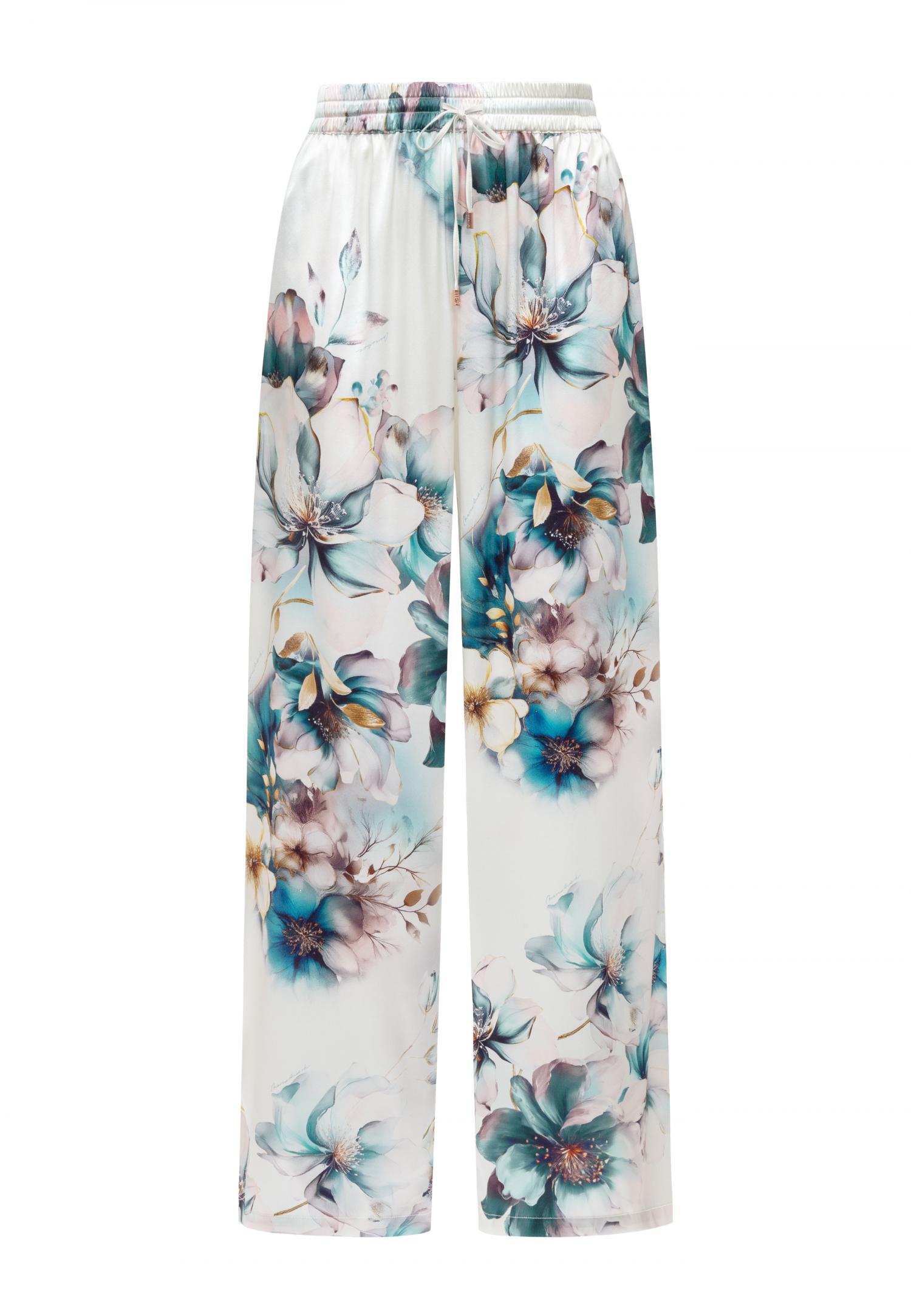 Брюки женские из шелка S26-00SS110 Marc & André