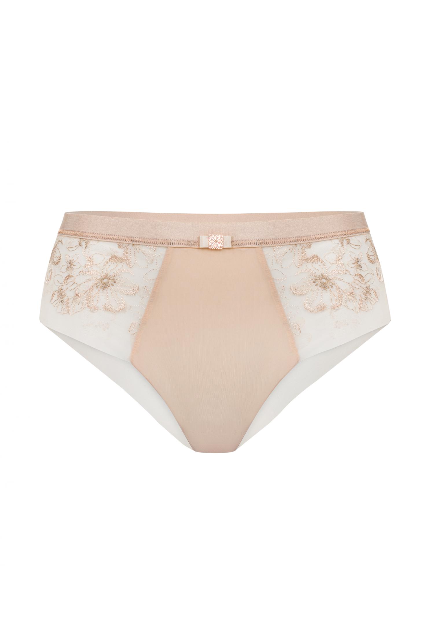 Трусы бразилиана из сетки с вышивкой S26-0293-O2-BZO-LZ Marc & André