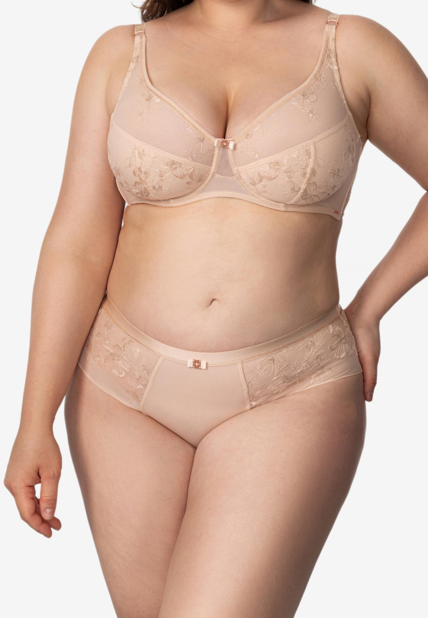 Трусы бразилиана из сетки с вышивкой S26-0293-O2-BZO-LZ Marc & André