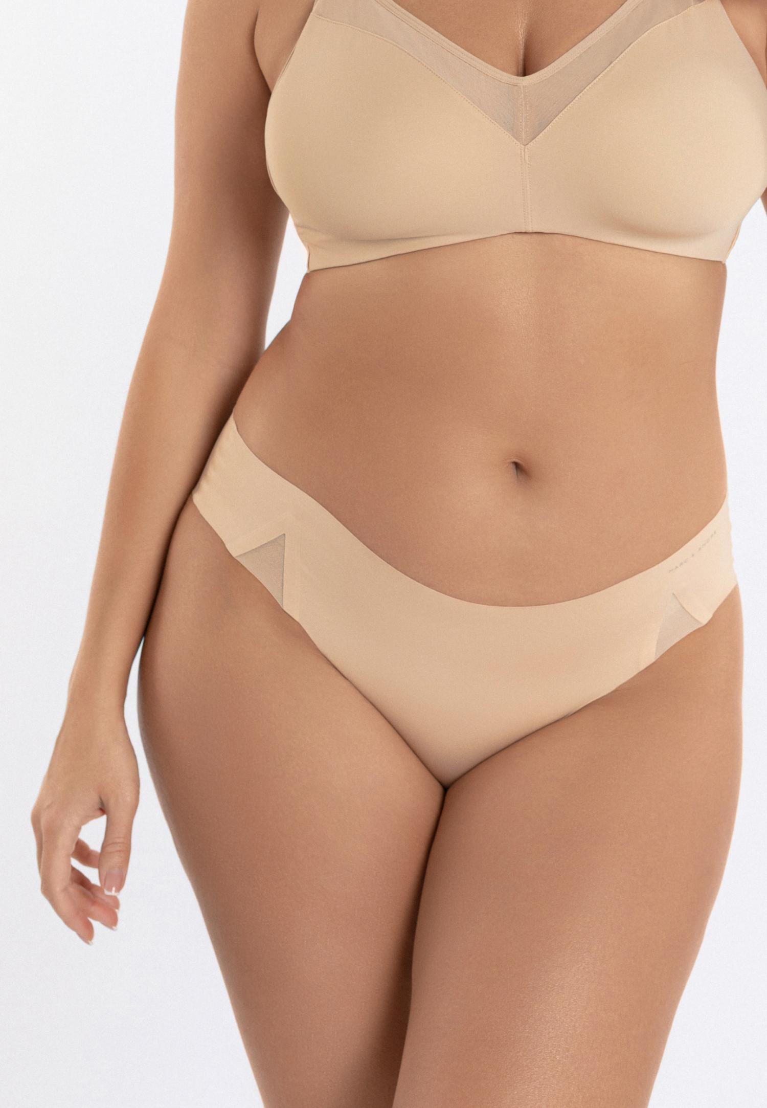 Бесшовные трусы бразилиана из хлопка W21-1293-BZO-SZ Marc & André