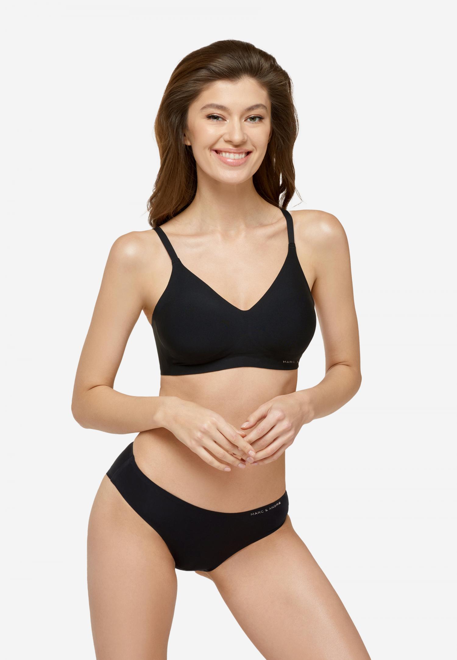 Бесшовные трусы слипы W21-1492-BRO-SZ Marc & André