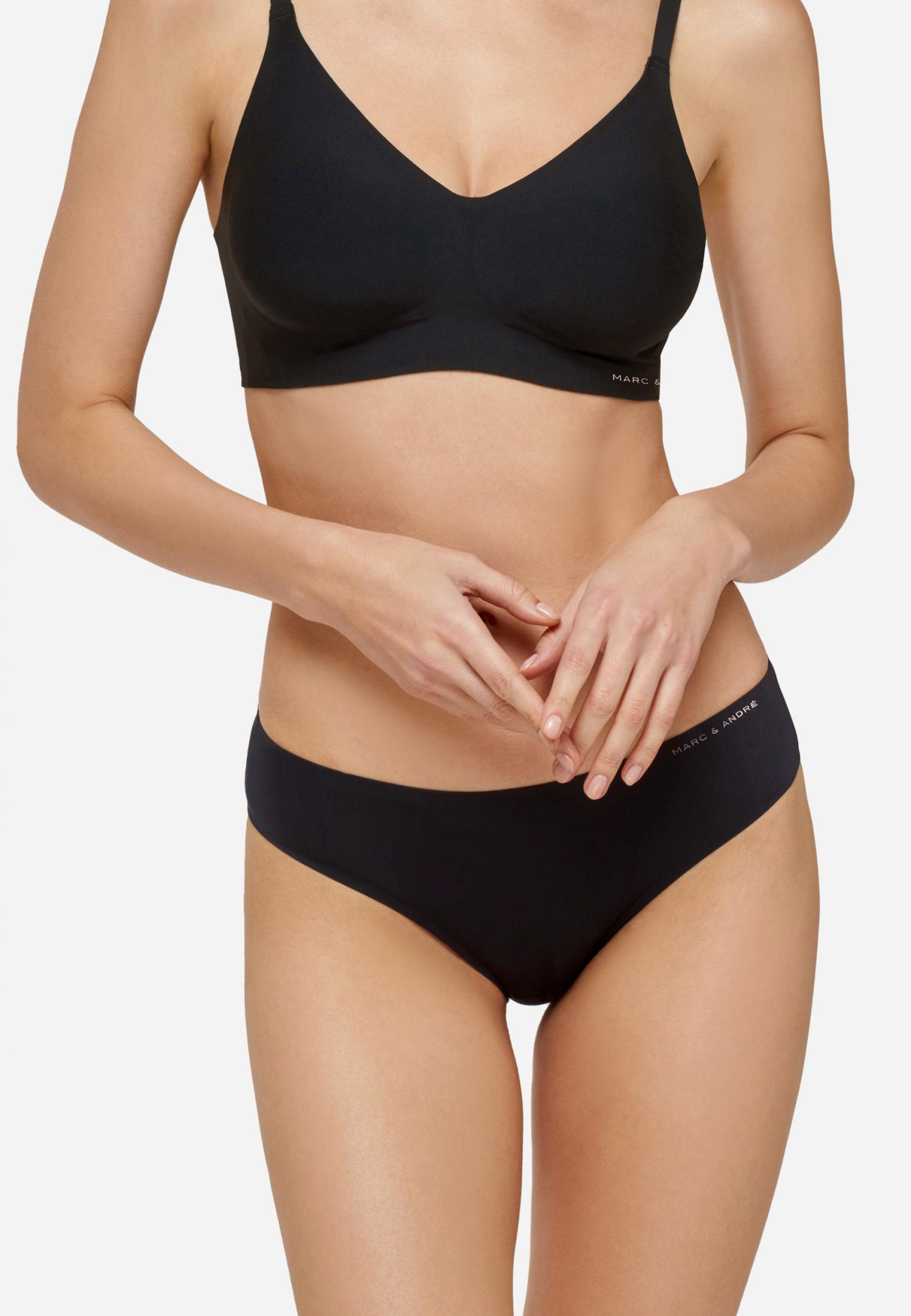Бесшовные трусы слипы W21-1492-BRO-SZ Marc & André