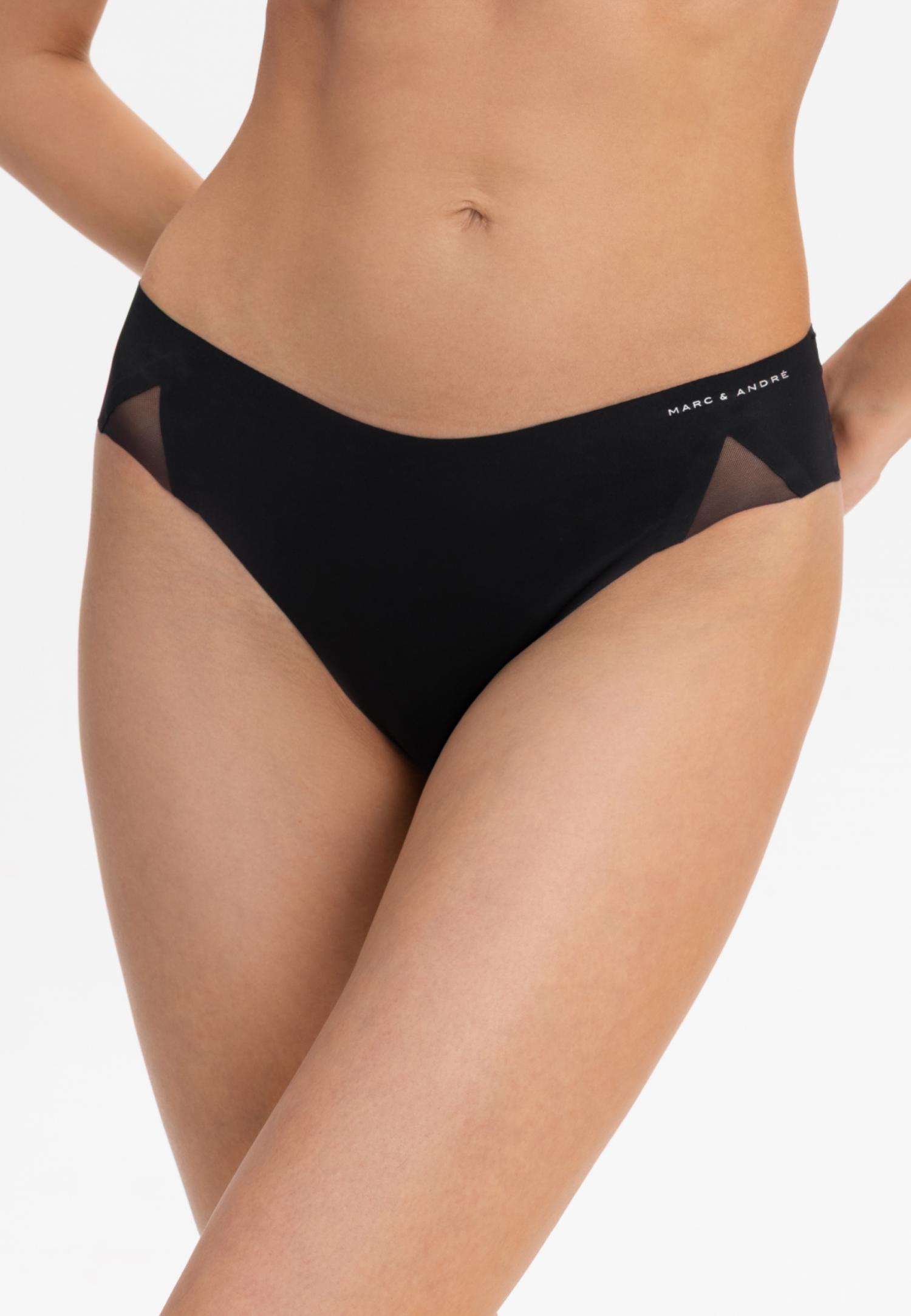 Бесшовные трусы бразилиана из хлопка W21-1493-BZO-SZ Marc & André
