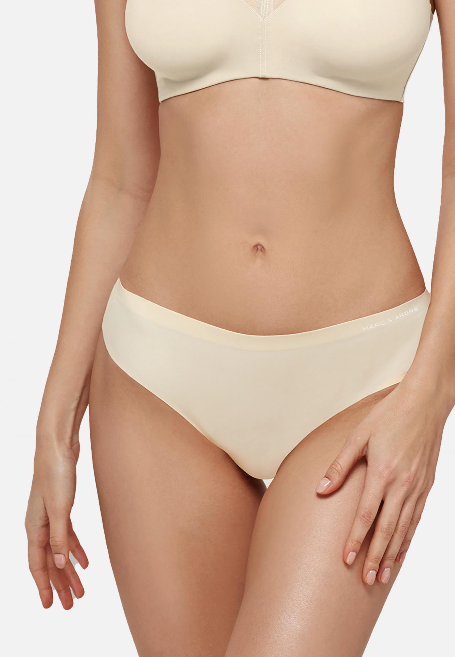 Бесшовные трусы слипы W22-1292-BRO-SZ Marc & André