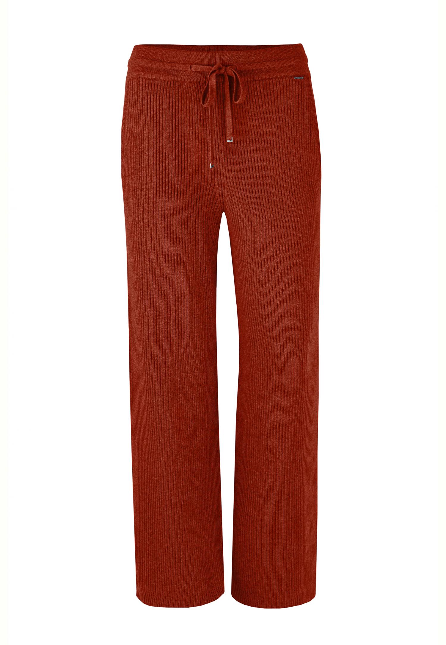 Брюки из кашемира в рубчик W23-00CH0510 Marc & André