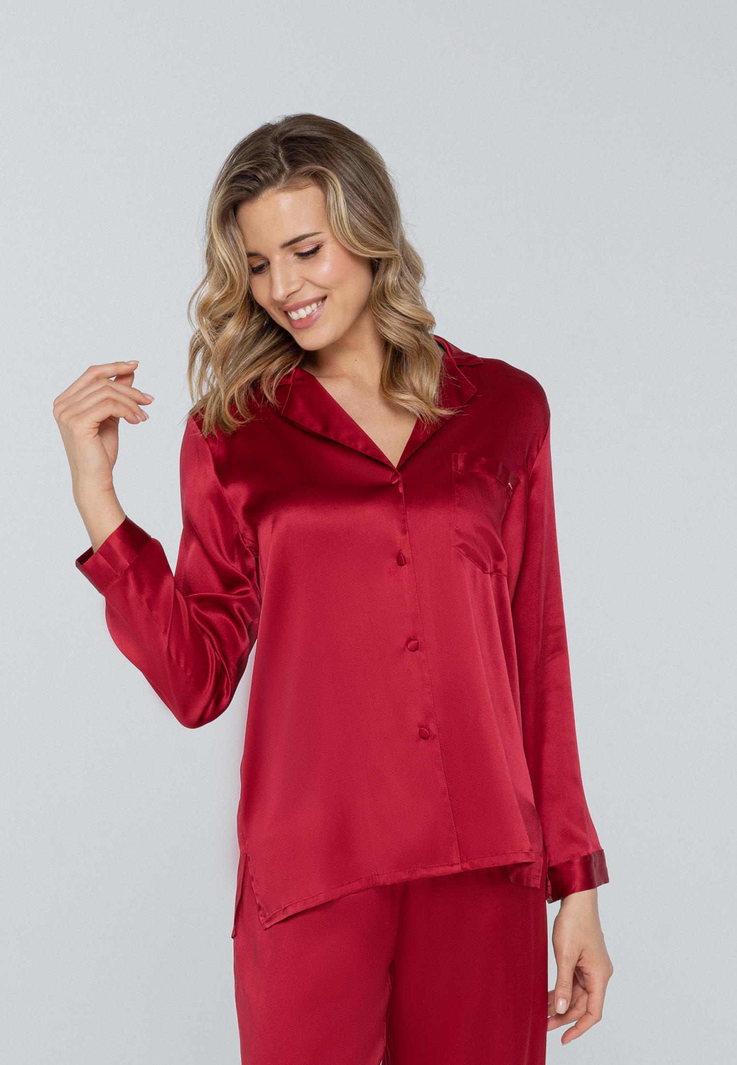 Блуза на пуговицах из шелка W23-00SS307 Marc & André