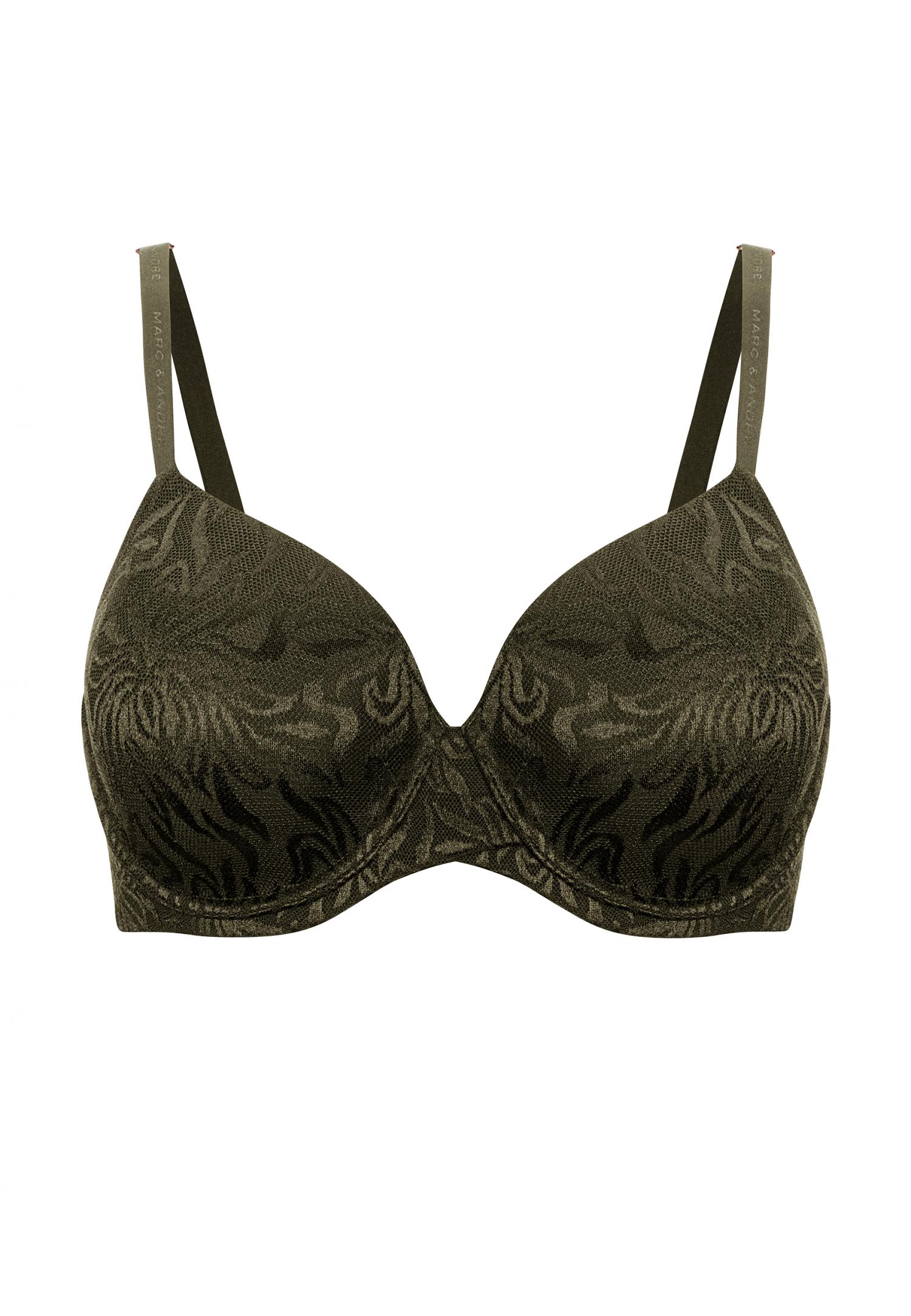 Бесшовный бюстгальтер без пуш-ап на косточках W23-1315-RGM-SY Marc & André