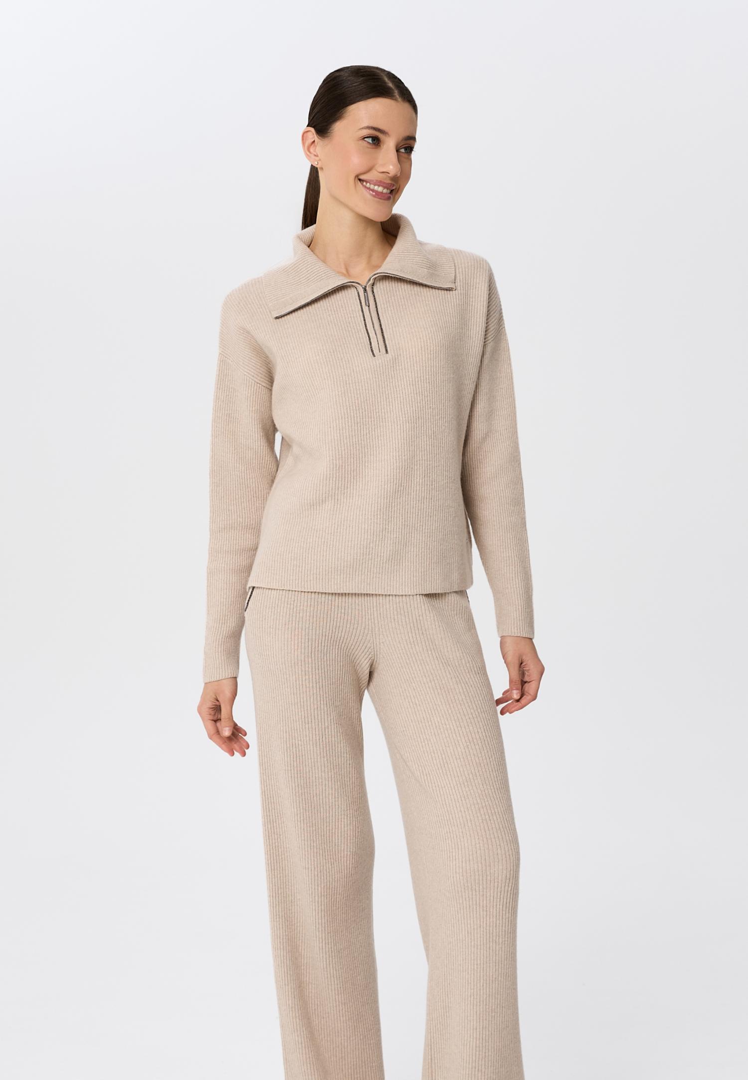 Джемпер-поло из кашемира W25-00CH0423 Marc & André