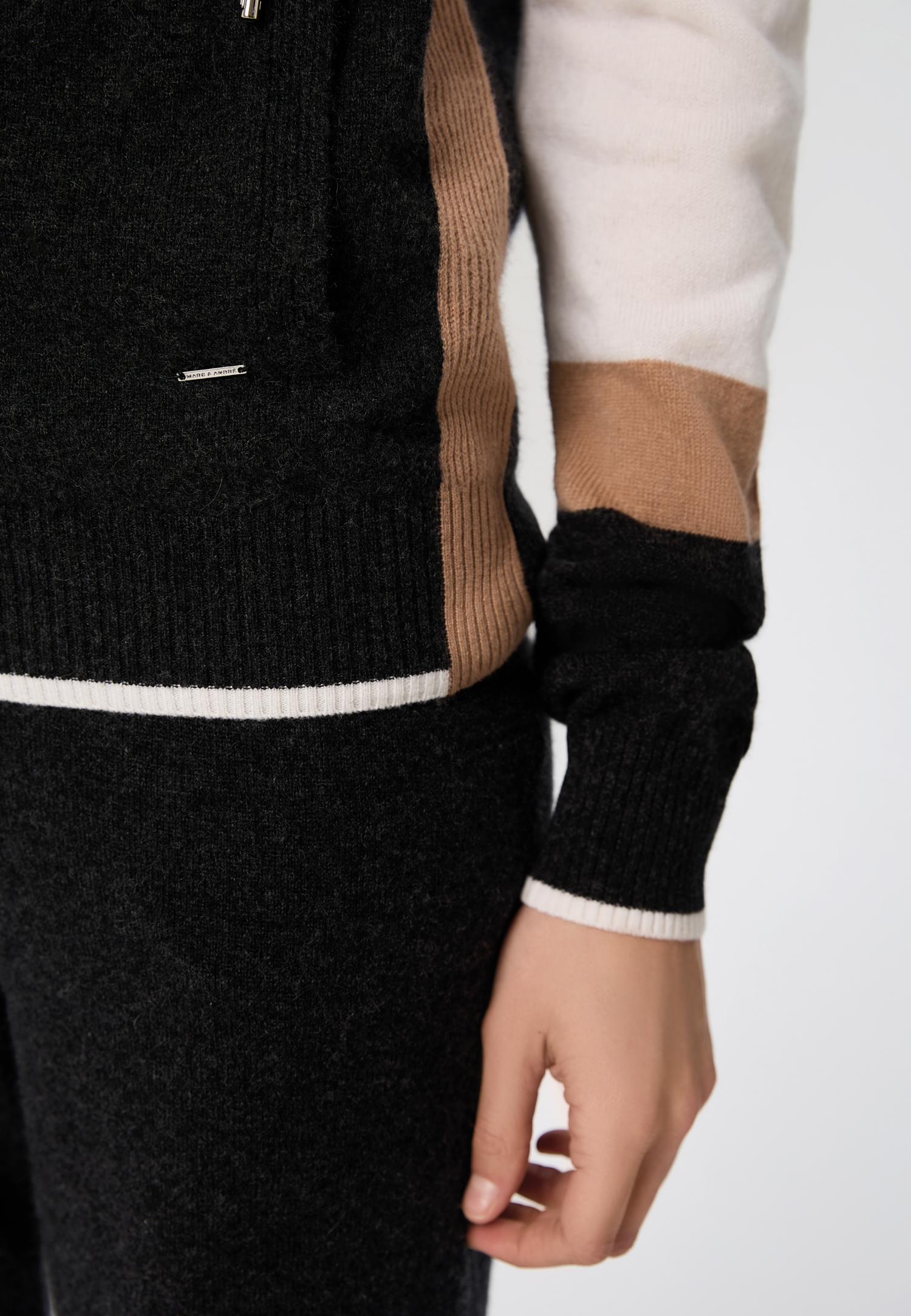 Джемпер с капюшоном из кашемира W25-00CH0514 Marc & André