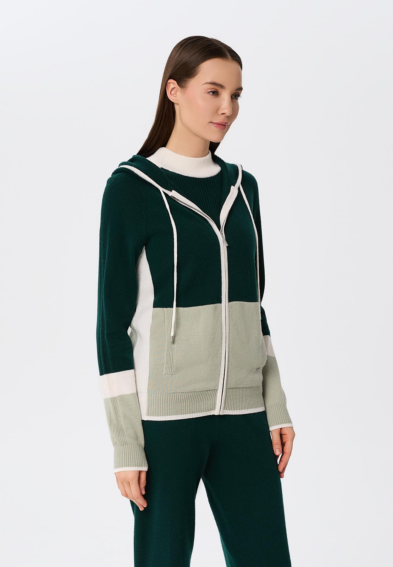 Джемпер с капюшоном из кашемира W25-00CH0714 Marc & André