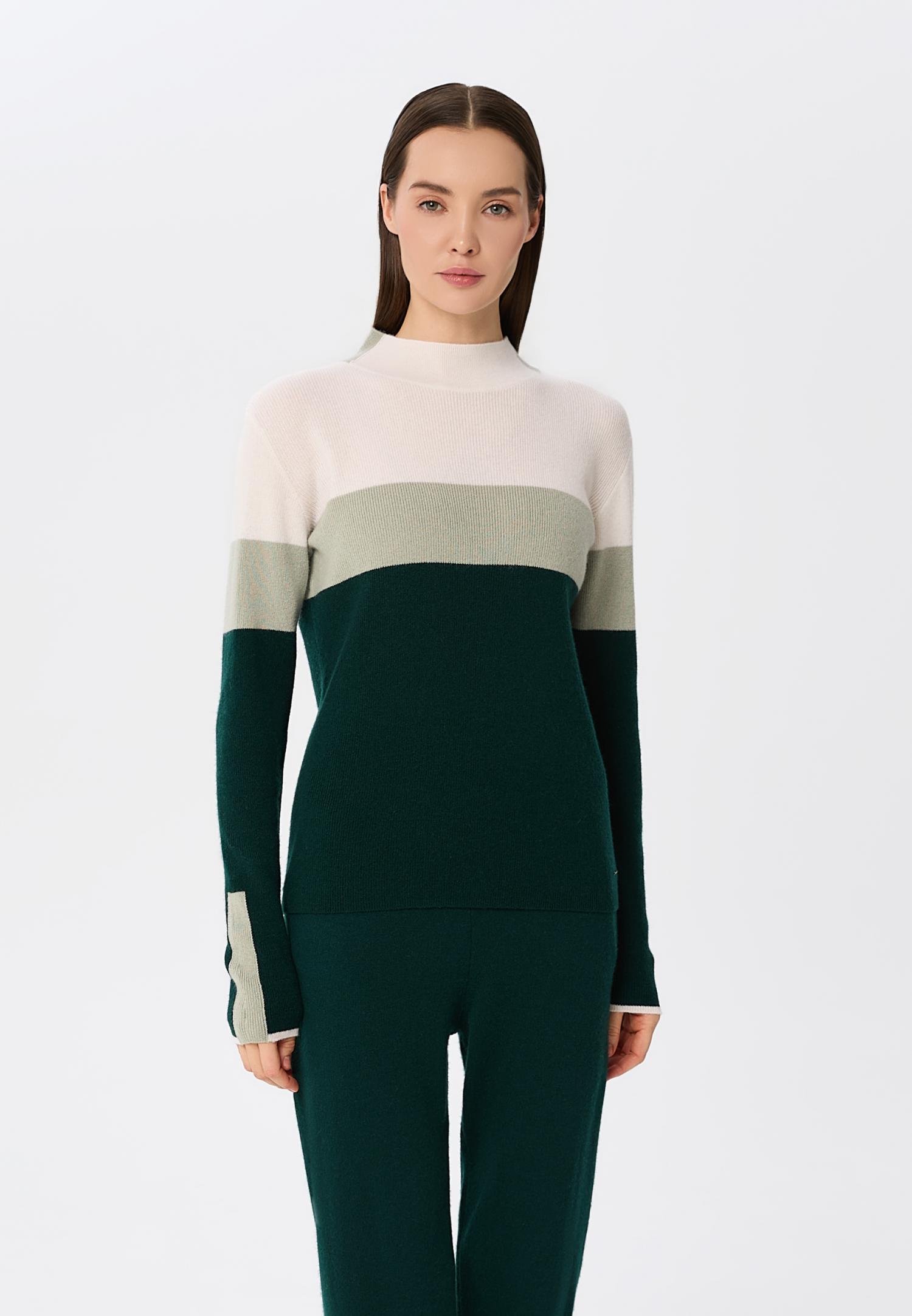 Свитер в рубчик из кашемира W25-00CH0719 Marc & André