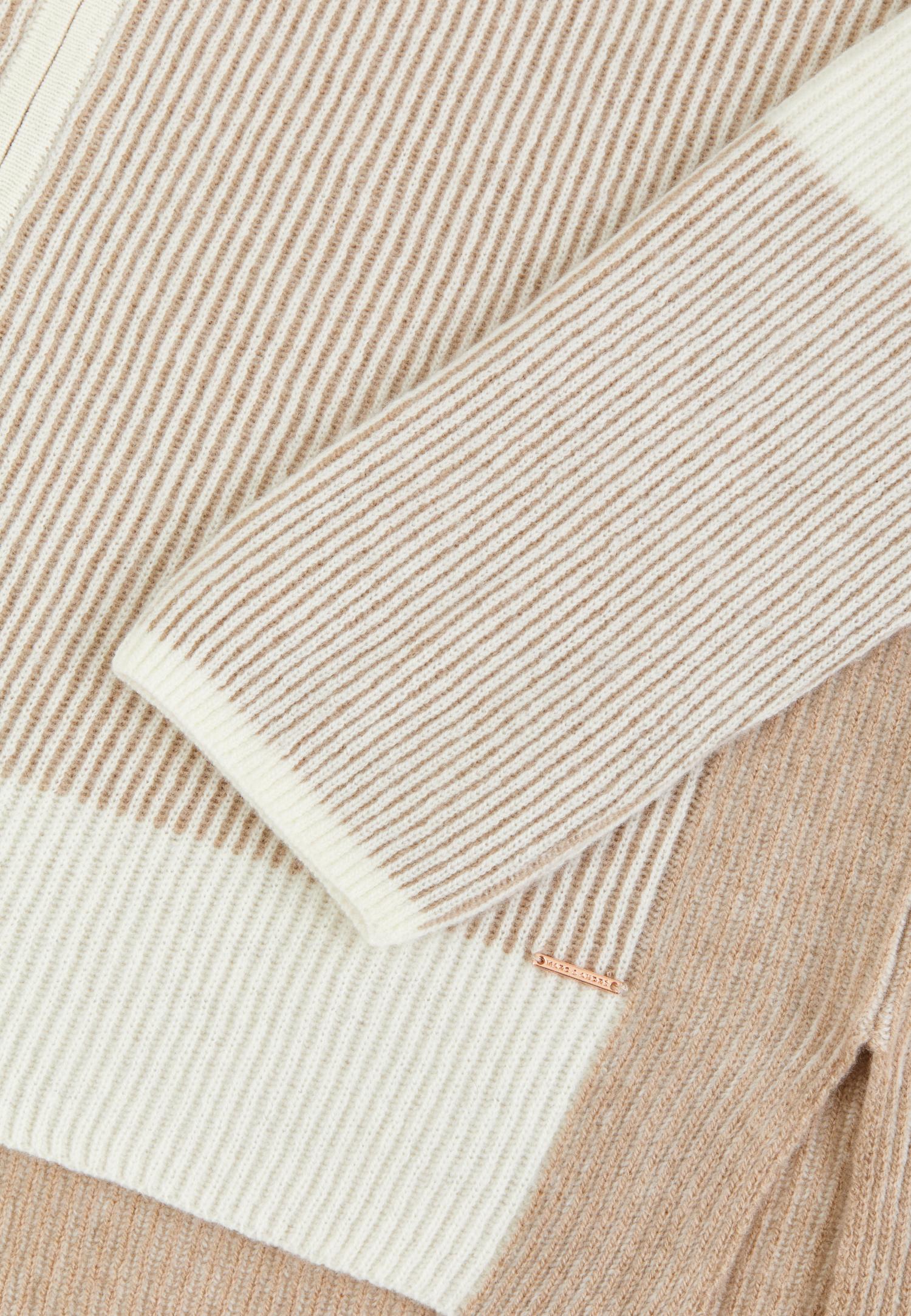 Кашемировый джемпер на молнии с капюшоном W25-00CH0814 Marc & André