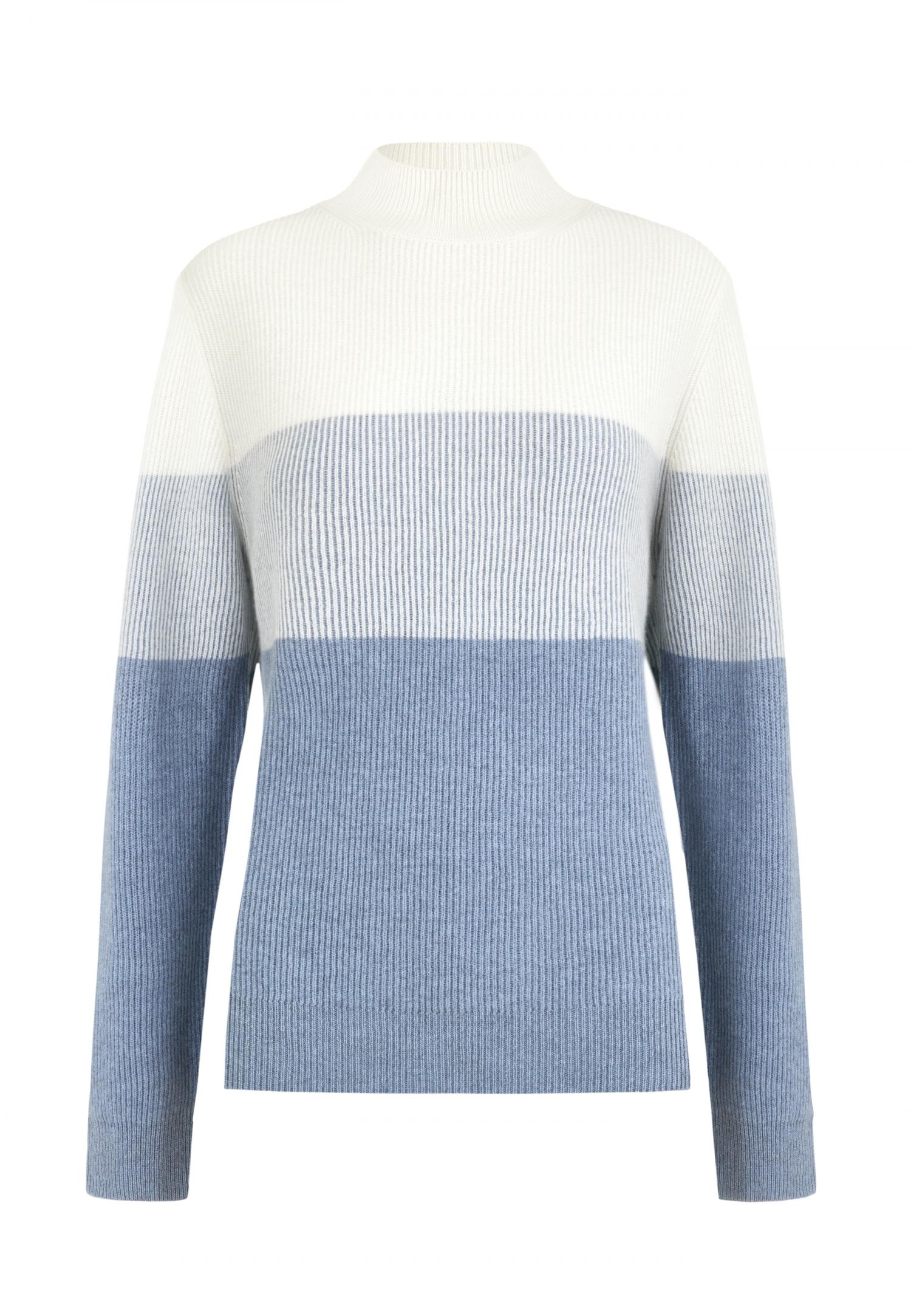 Кашемировый свитер из трикотажа в рубчик W25-00CH0918 Marc & André