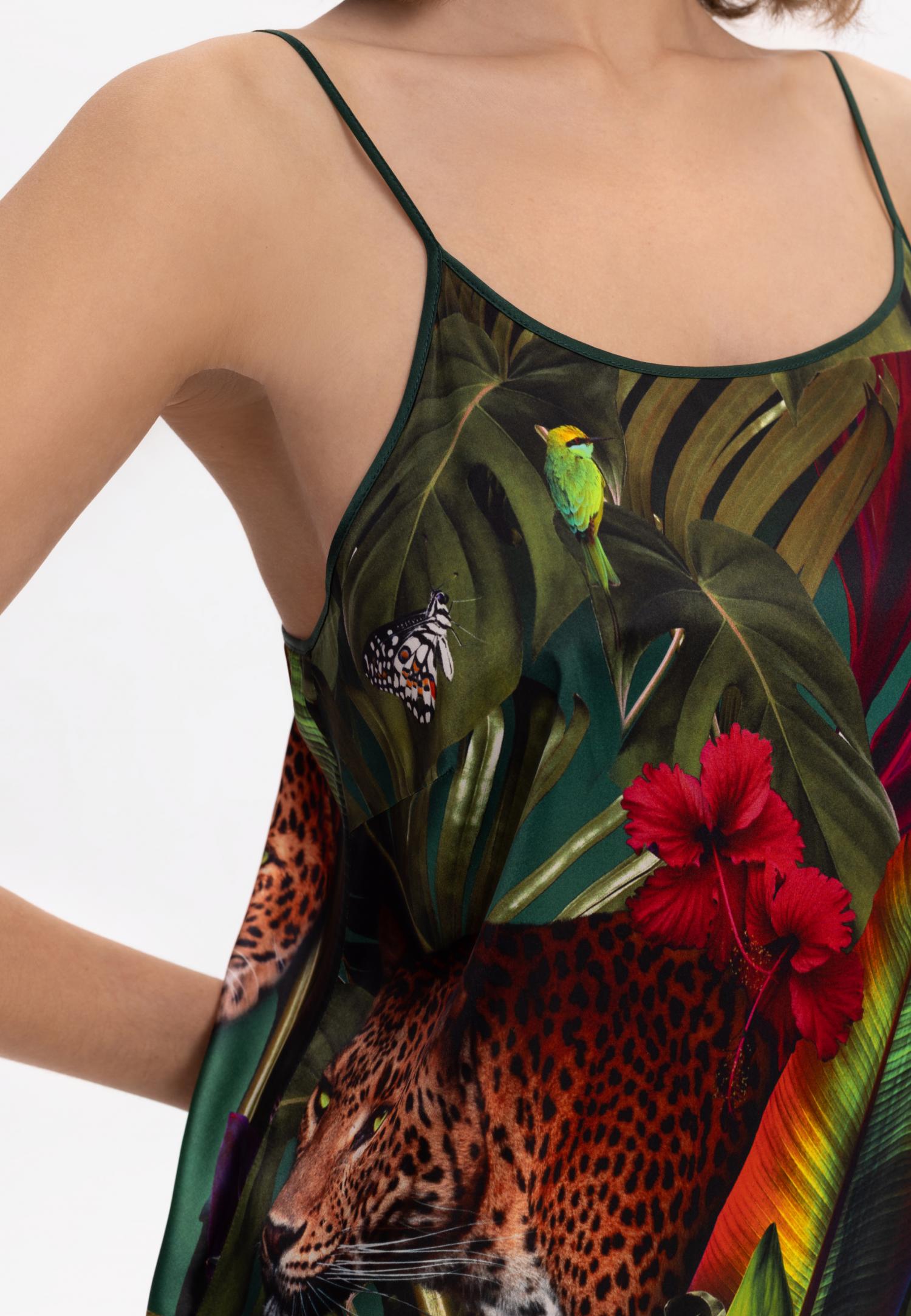 Шелковая ночная сорочка W25-00SS103-L Marc & André