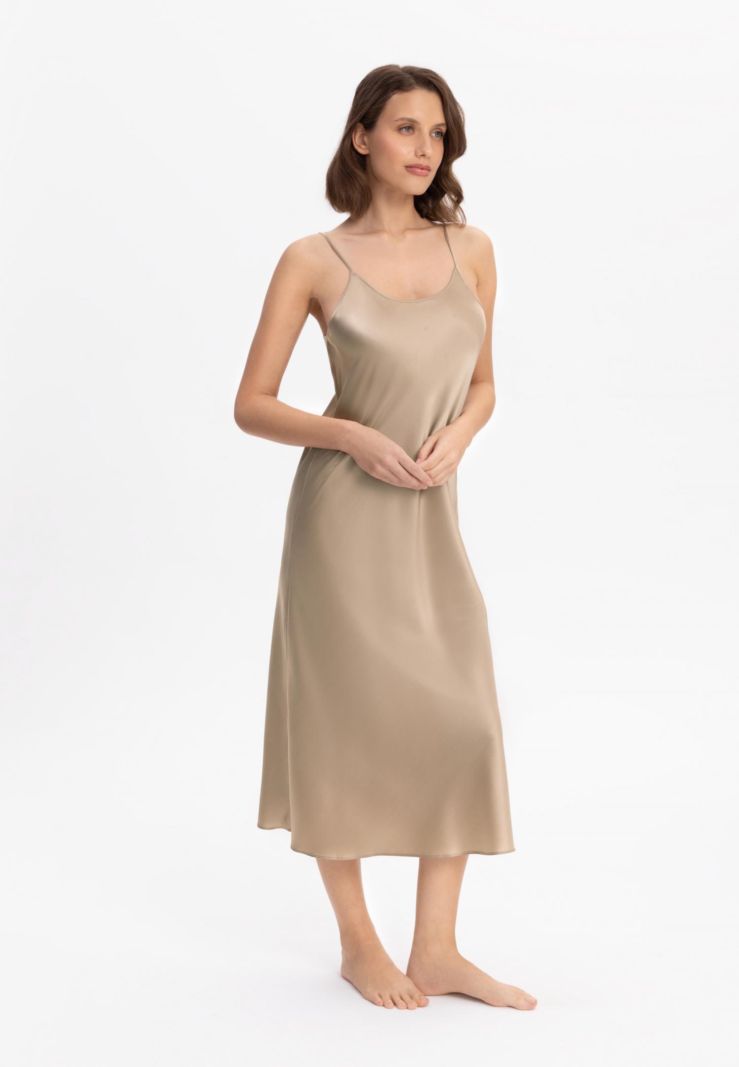 Шелковая ночная сорочка W25-00SS303-L Marc & André