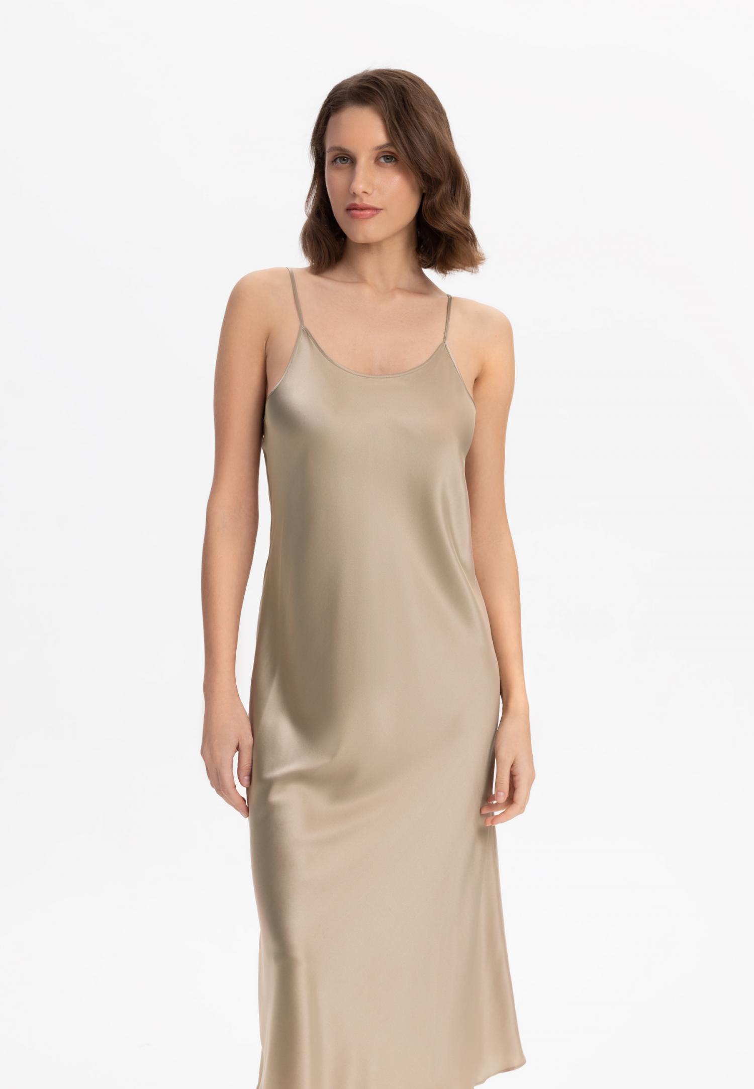 Шелковая ночная сорочка W25-00SS303-L Marc & André