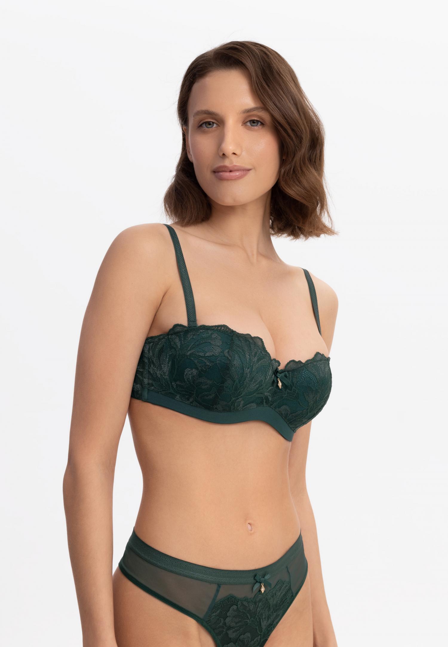 Бюстгальтер балконет с пуш-ап W25-0413-01-BNM-LY Marc & André